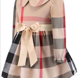 Burberry lookalike dress, brand new with tags.